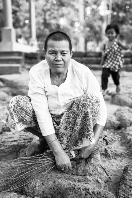 Portrait Angkor Wat Cambodia