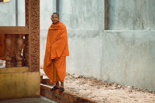 Monk - Siem Reap - Cambodia