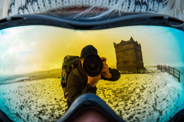 Self Portrait - Rivington Pike - Bolton