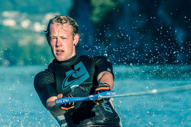 Water Skiing - Lake Annecy - France